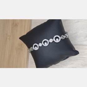 اسوارة زركون فضي