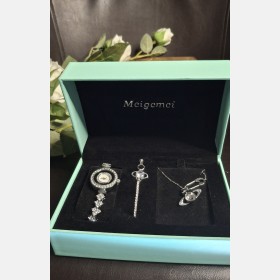طقم اكسسوار 3 قطع مع ساعه