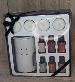 طقم مبخره مع زيوت عطرية