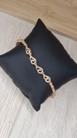 اسوارة زركون ذهبي