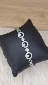 اسوارة زركون فضي