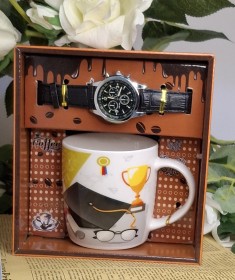 مج تخرج مع ساعة .رجالي