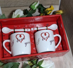 طقم مجات مع ملاعق