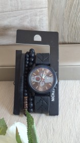 طقم ساعة مع اساور رجالي