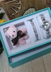 بكيج اكسسوار ساعه مع دبدوب