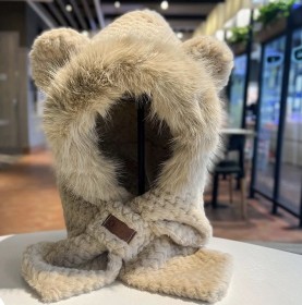 طاقيه فرو مع لفحه